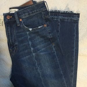 Madewell High-Rise Slim Boyfriend: Seamed Edition